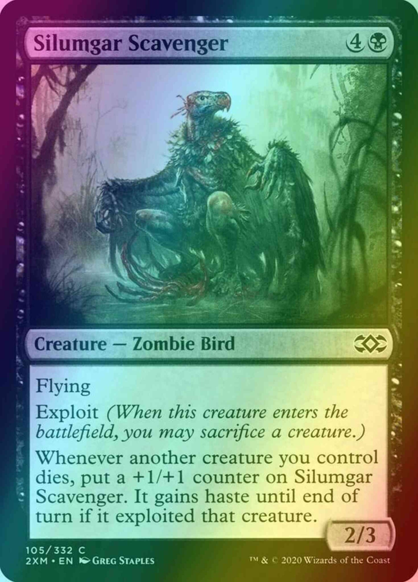 Silumgar Scavenger [105] [Double Masters] [Foil]