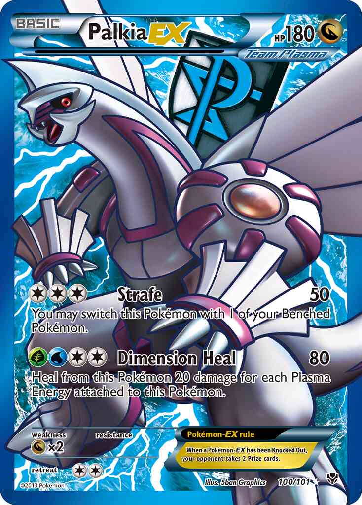 Palkia-EX - 100/101 - Rare Ultra [bw10-100] [Ultra]