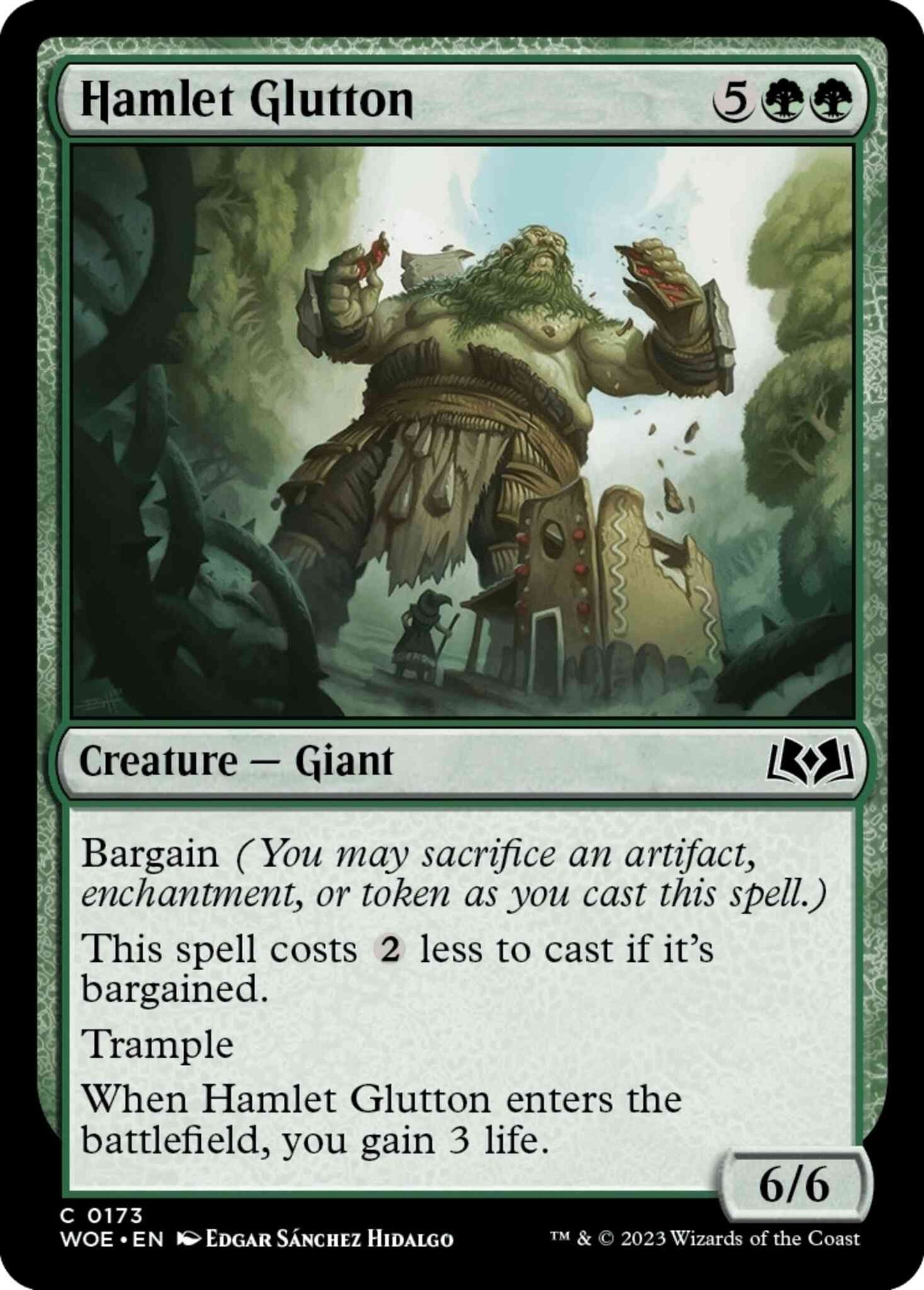 Hamlet Glutton [173] [Wilds of Eldraine] [Non-Foil]