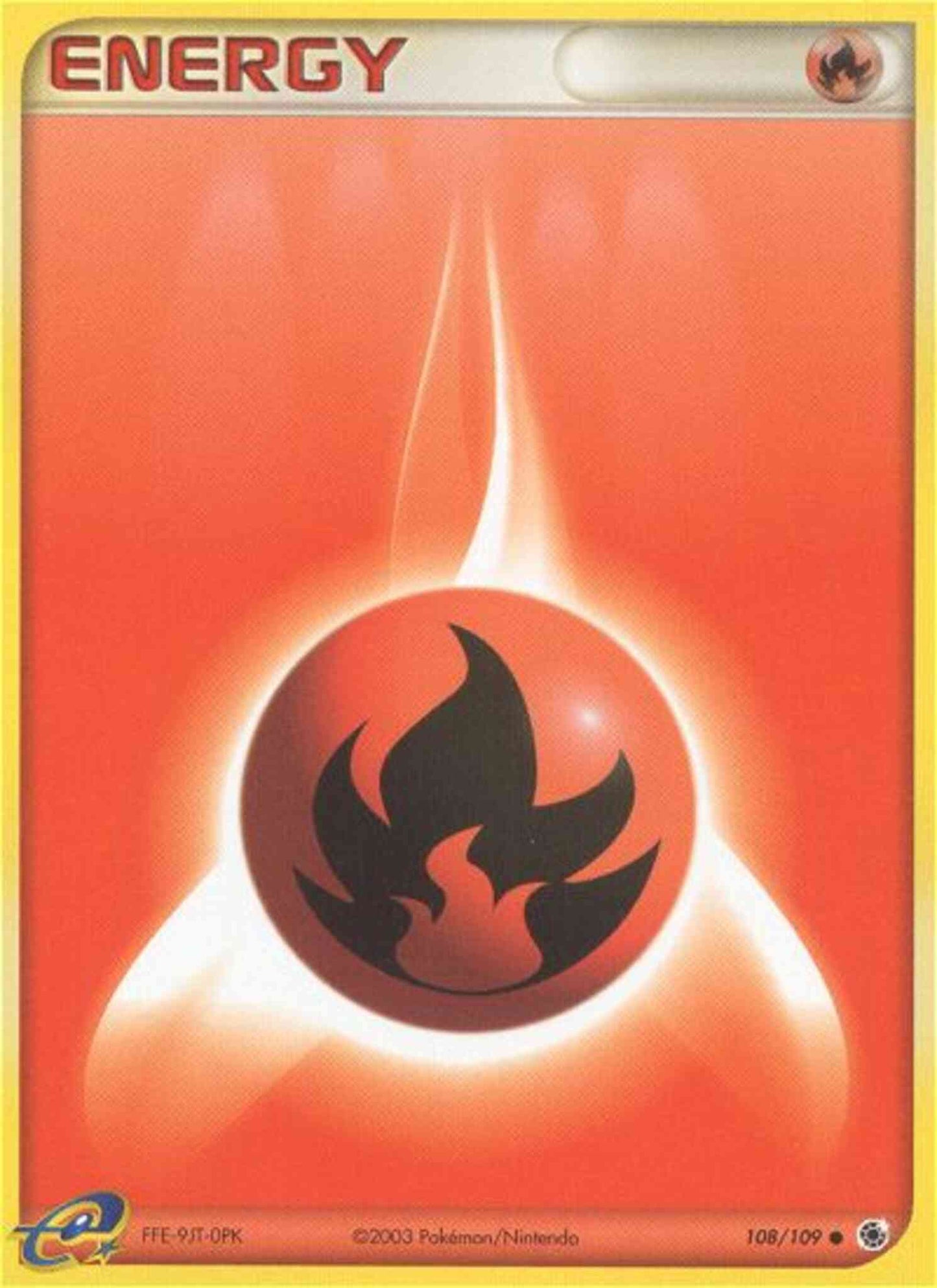 Fire Energy - 108/109 - Common [ex1-108] [Non-Holo]