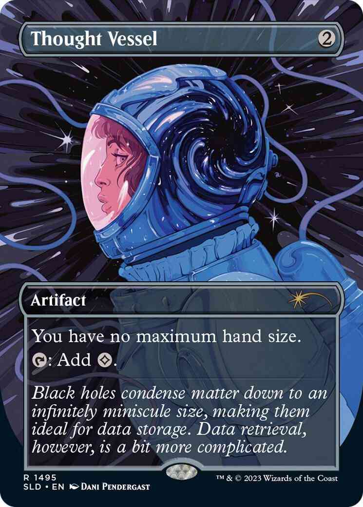 Thought Vessel [1495] [Borderless] [Wormhole] [Secret Lair Drop] [Non-Foil]