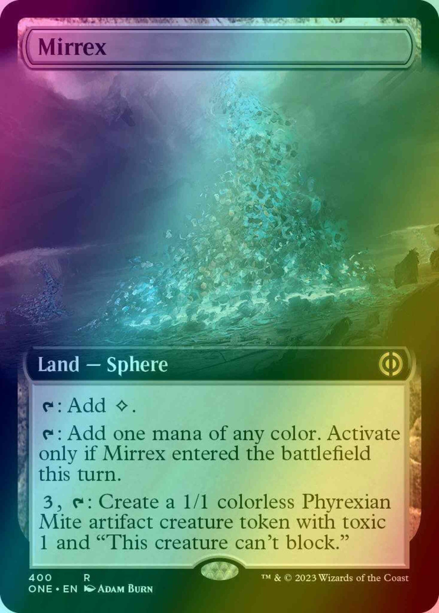 Mirrex [400] [Extended Art] [Phyrexia: All Will Be One] [Foil]