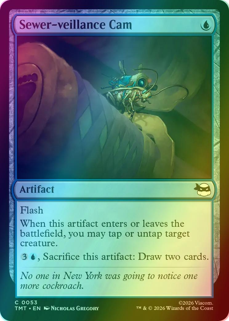 Sewer-veillance Cam [53] [Teenage Mutant Ninja Turtles] [Foil]