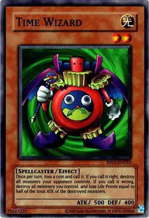 Time Wizard - 2020 Date Reprint - RP01-EN035 - Super Rare - Unlimited