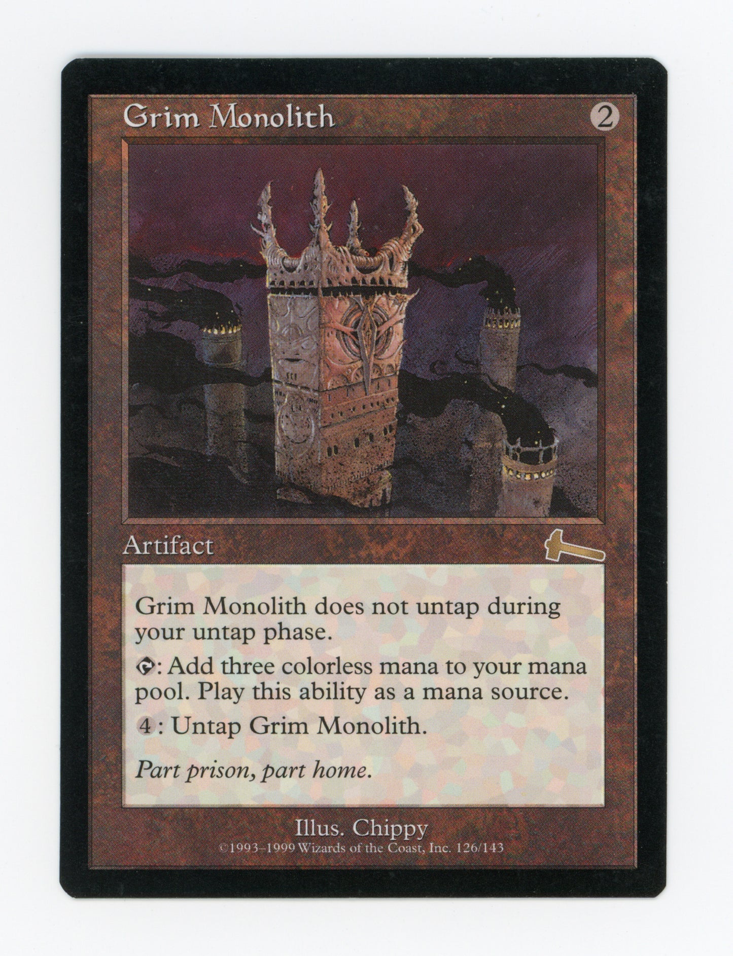 Grim Monolith — Damaged — ID 17585