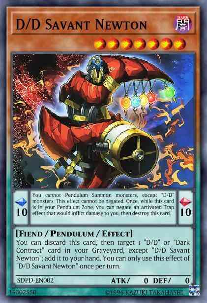 D/D Savant Newton - SDPD-EN002 - Common - 1st Edition