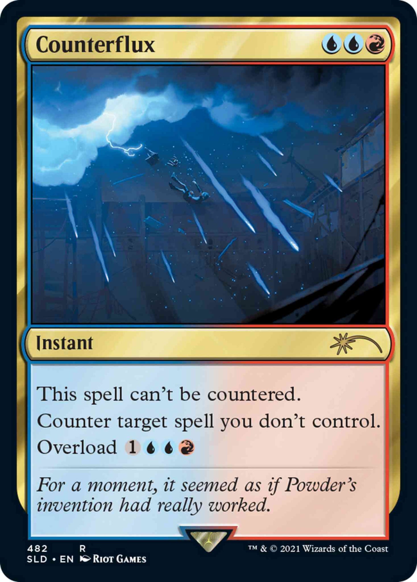Counterflux [0482] [Arcane] [Secret Lair Drop] [Non-Foil]