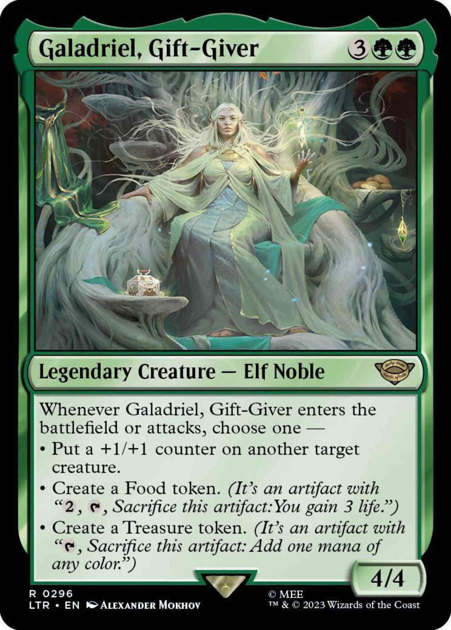 Galadriel, Gift-Giver [296] [Starter Kit] [The Lord of the Rings: Tales of Middle-earth] [Non-Foil]