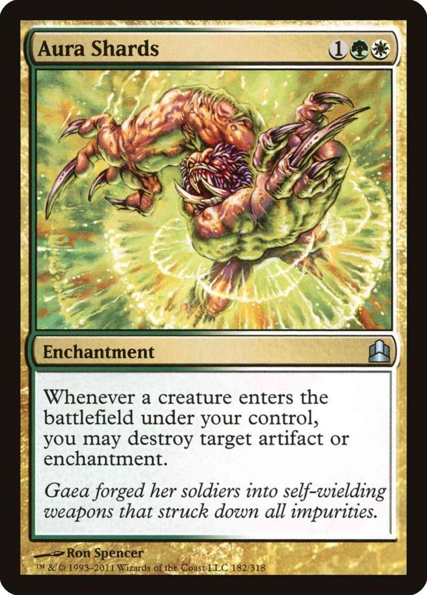 Aura Shards [182] [Commander 2011] [Non-Foil]