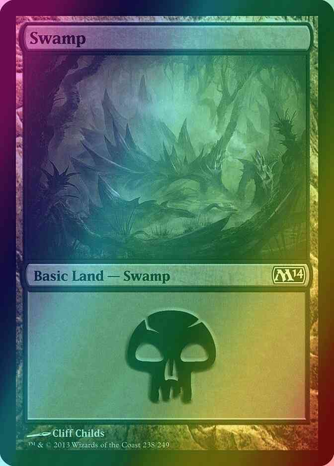 Swamp [238] [Magic 2014] [Foil]
