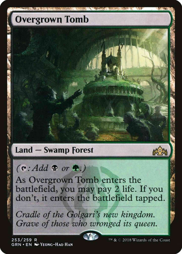 Overgrown Tomb [253] [Guilds of Ravnica] [Non-Foil]