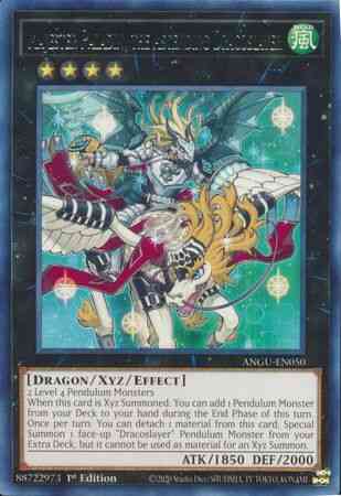 Majester Paladin, the Ascending Dracoslayer - ANGU-EN050 - Rare - 1st Edition