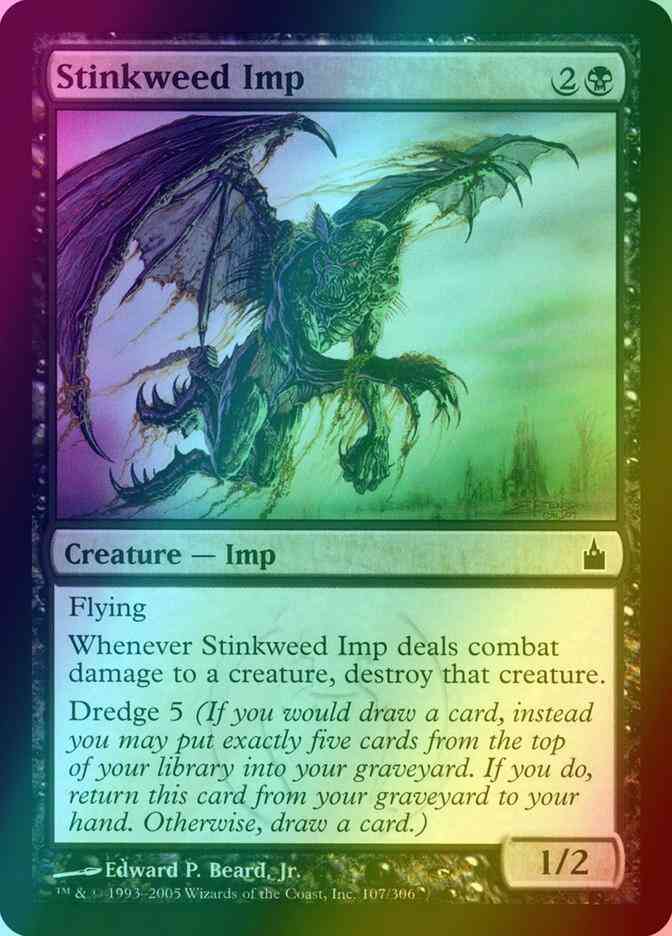 Stinkweed Imp [107] [Ravnica City Of Guilds] [Foil]