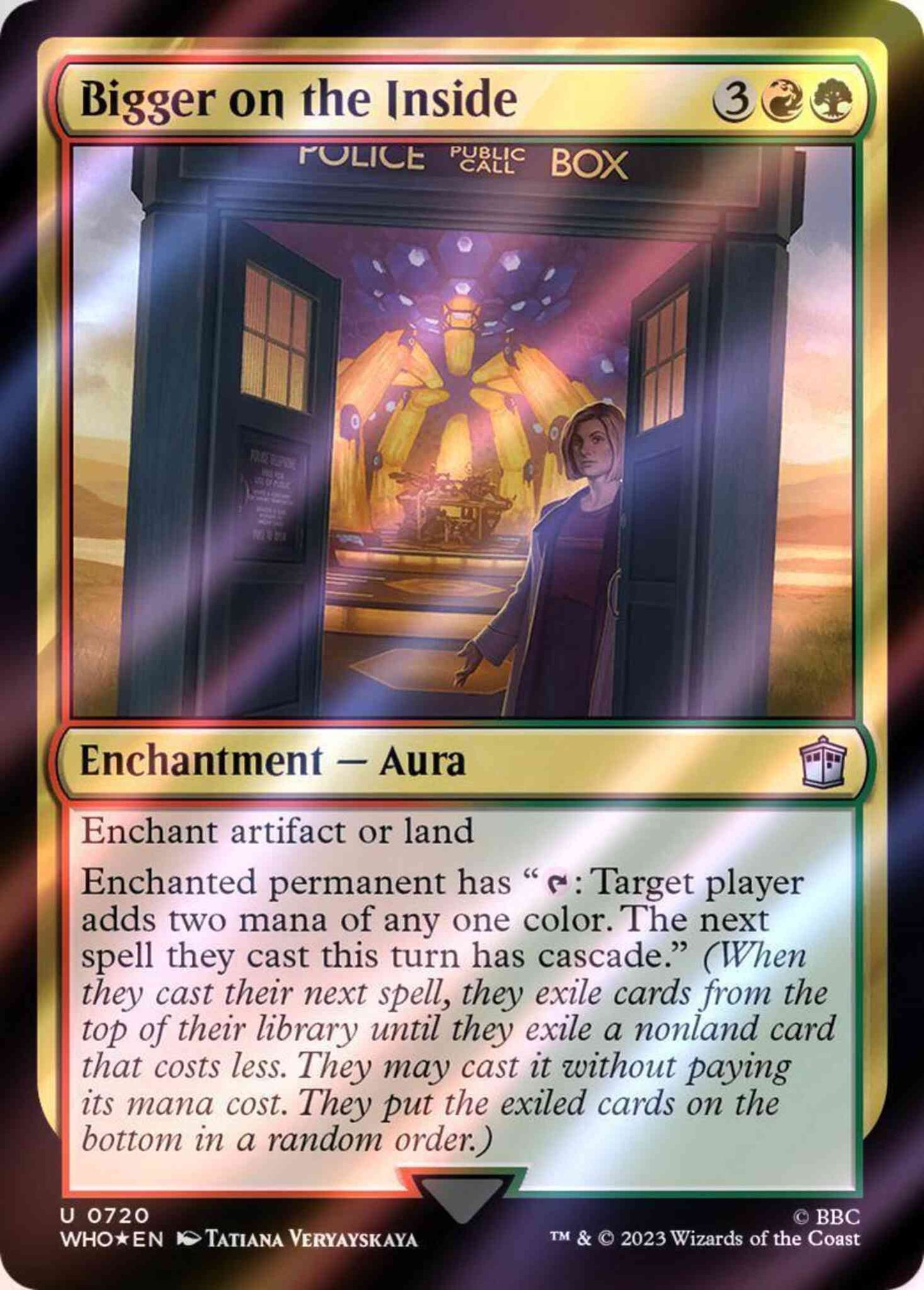 Bigger on the Inside [720] [Universes Beyond: Doctor Who] [Surge Foil]