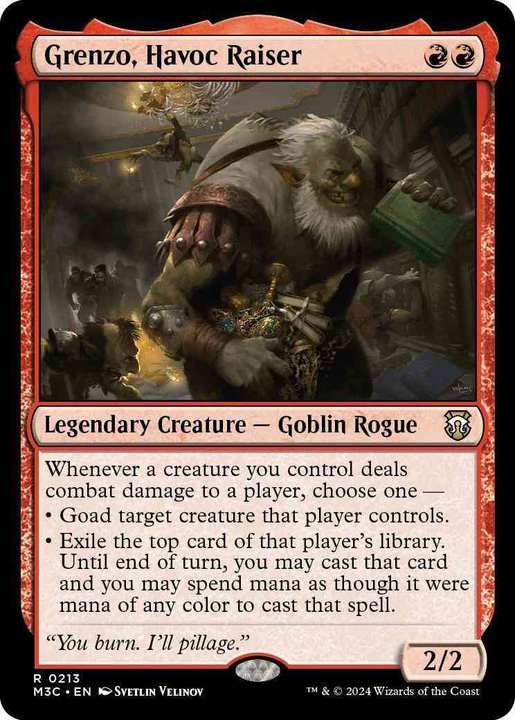 Grenzo, Havoc Raiser [213] [Modern Horizons 3: Commander] [Non-Foil]
