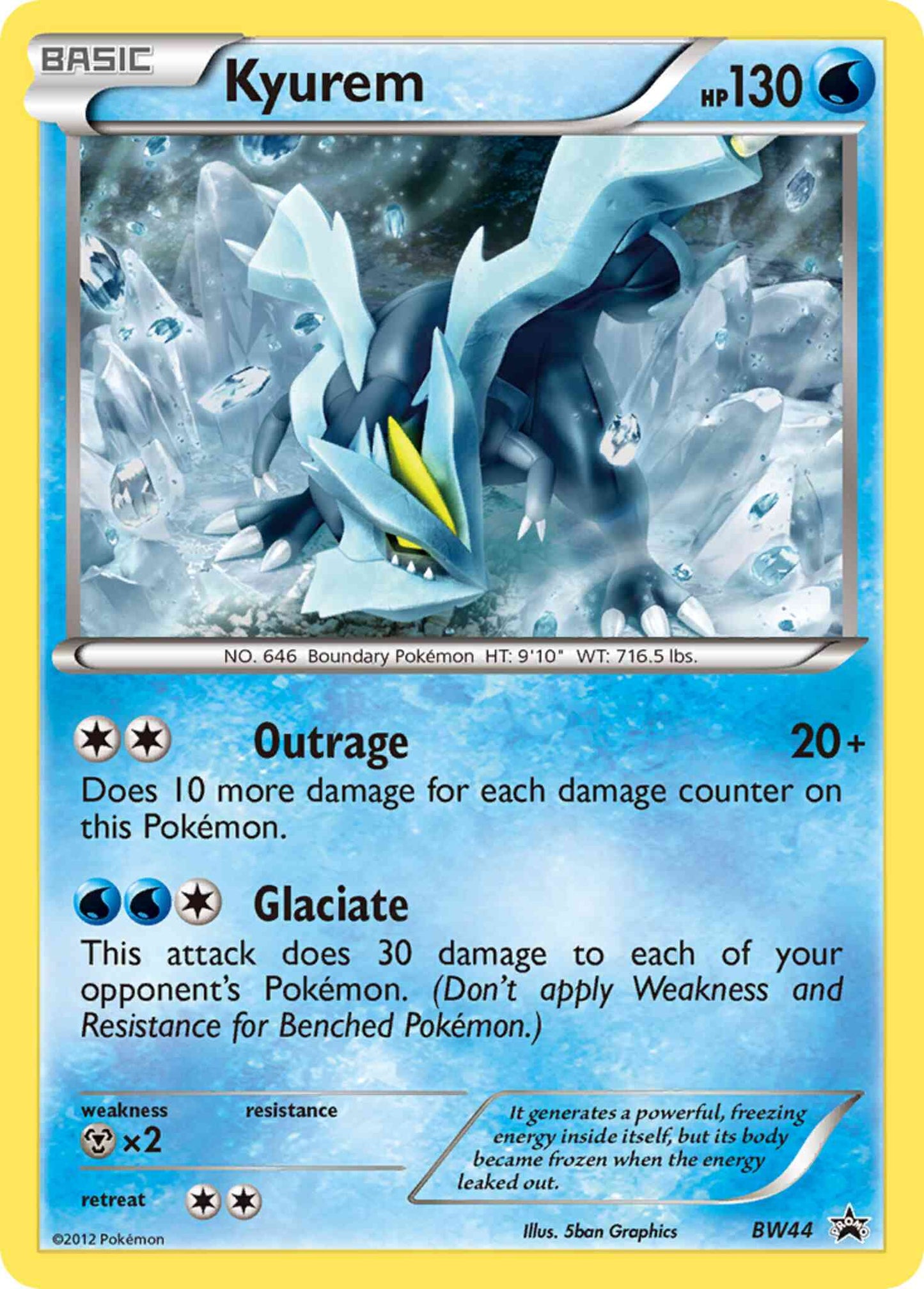 Kyurem - BW44 - Promo [bwp-BW44] [Holo]