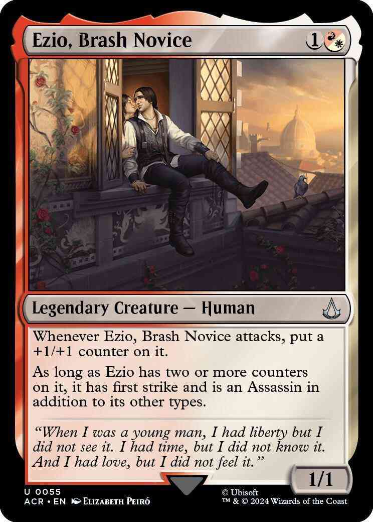 Ezio, Brash Novice [55] [Assassin's Creed] [Non-Foil]