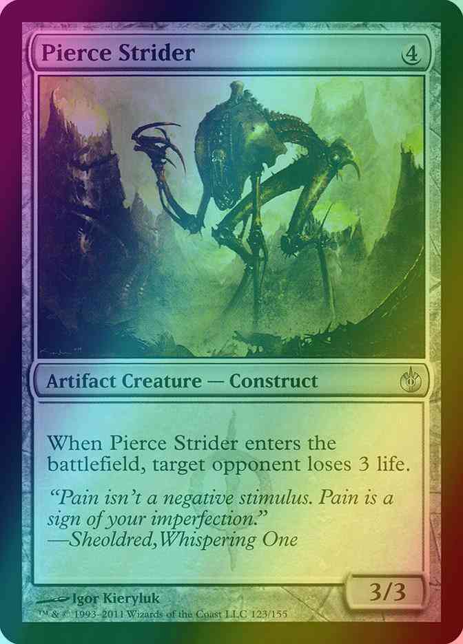 Pierce Strider [123] [Mirrodin Besieged] [Foil]