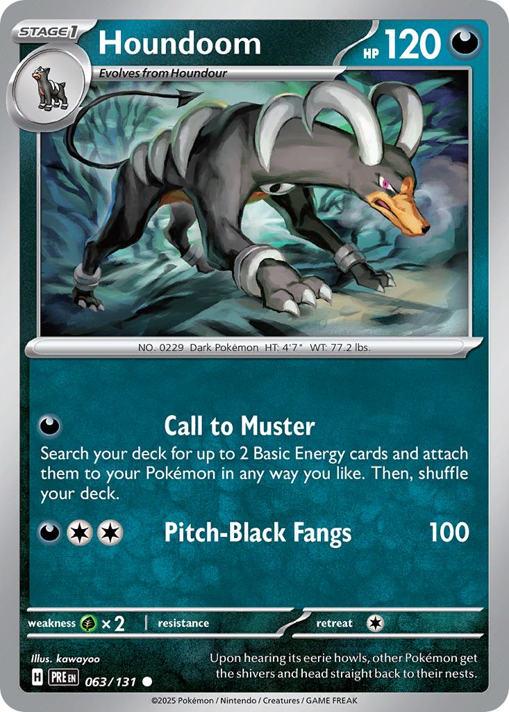 Houndoom - 063/131 - Common [sv085-063] [Non-Holo]