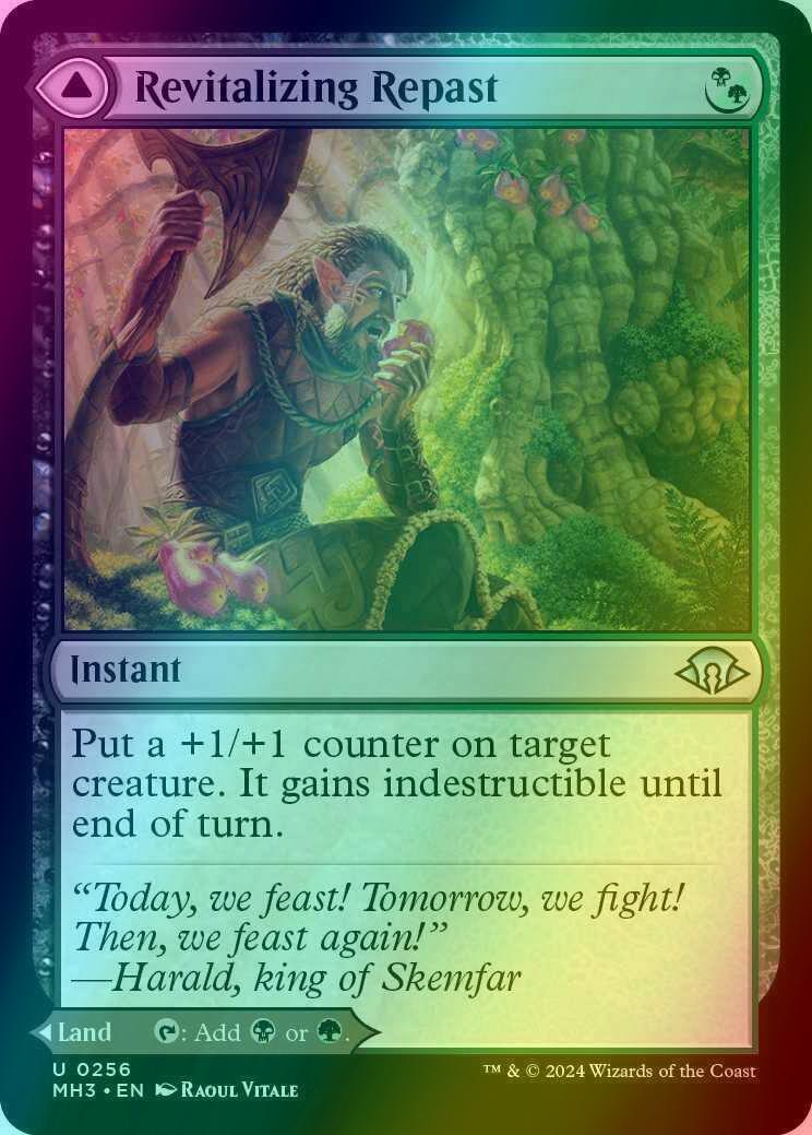 Revitalizing Repast // Old-Growth Grove [256] [Modern Horizons 3] [Foil]