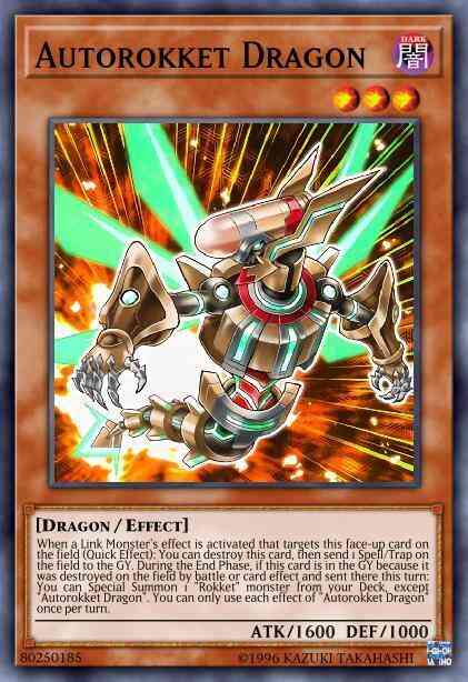 Autorokket Dragon - MP18-EN111 - Super Rare - 1st Edition