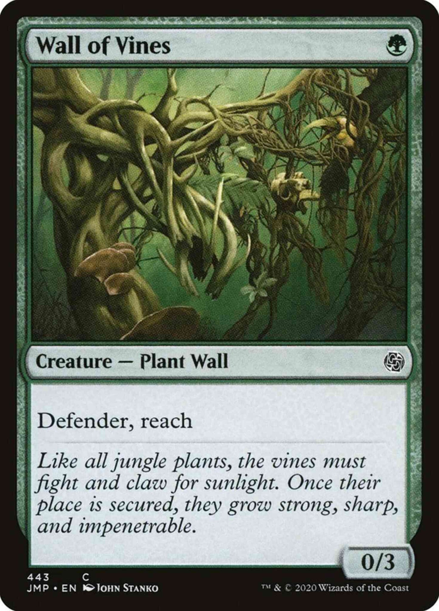Wall of Vines [443] [Jumpstart] [Non-Foil]