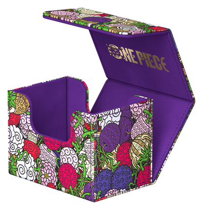 Ultimate Guard Sidewinder Xenoskin Deck Case - 80+ - One Piece - Devil Fruit Pattern