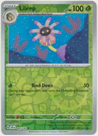 Lileep - 005/142 - Common [sv07-005] [Reverse Holo]