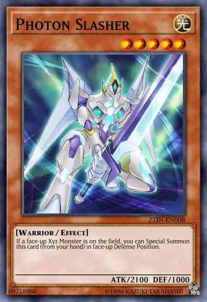 Photon Slasher - ZTIN-EN008 - Super Rare - 1st Edition