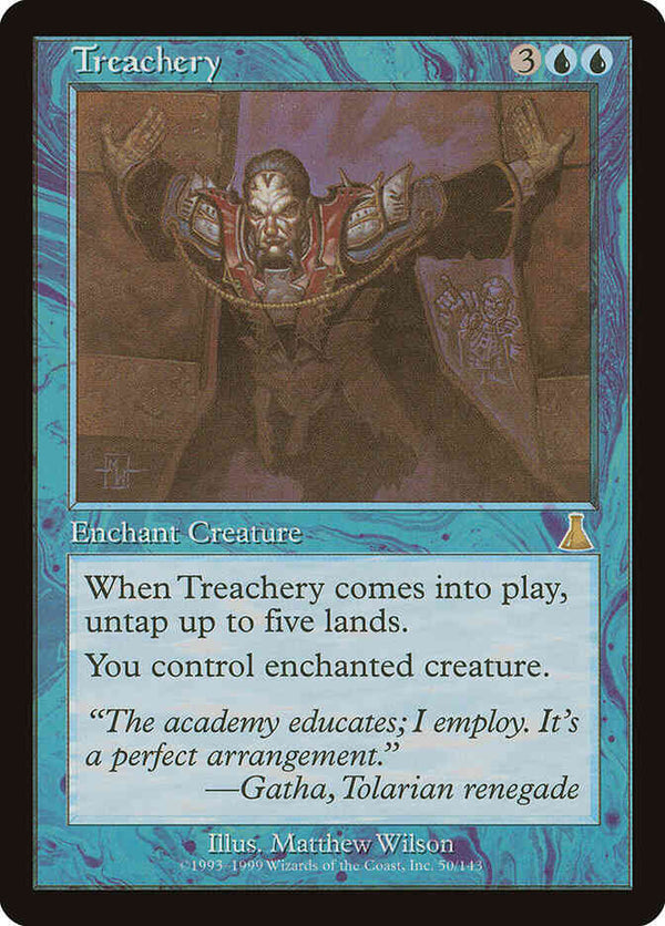 Treachery [50] [Urza's Destiny] [Non-Foil]