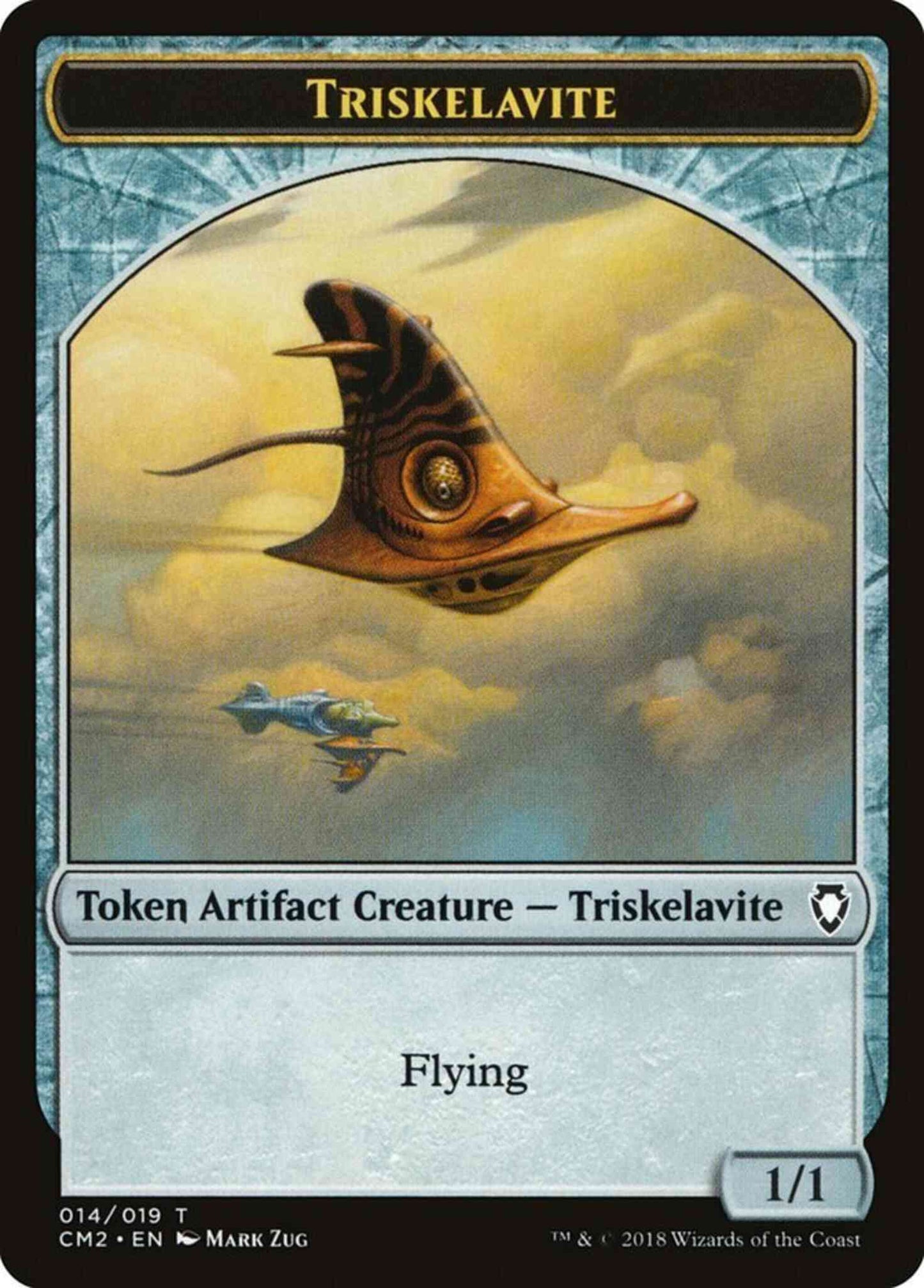 Triskelavite Token [14] [Commander Anthology Volume II Tokens] [Non-Foil]