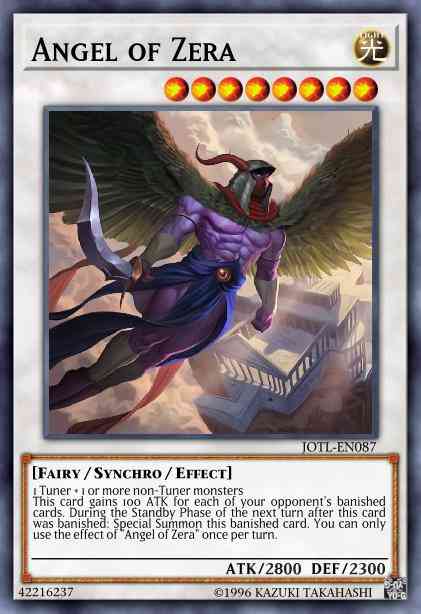 Angel of Zera - JOTL-EN087 - Secret Rare - Unlimited