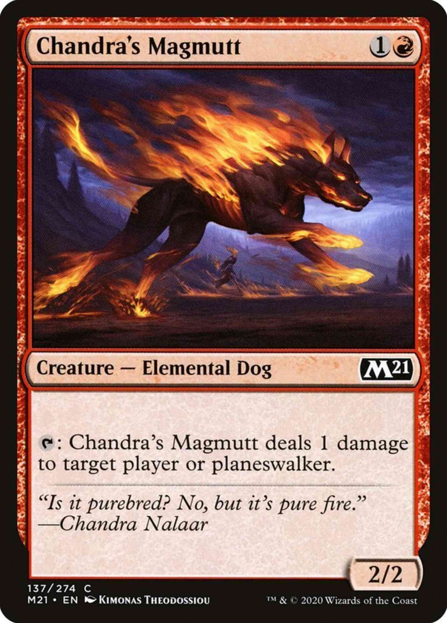 Chandra's Magmutt [137] [Core Set 2021] [Non-Foil]