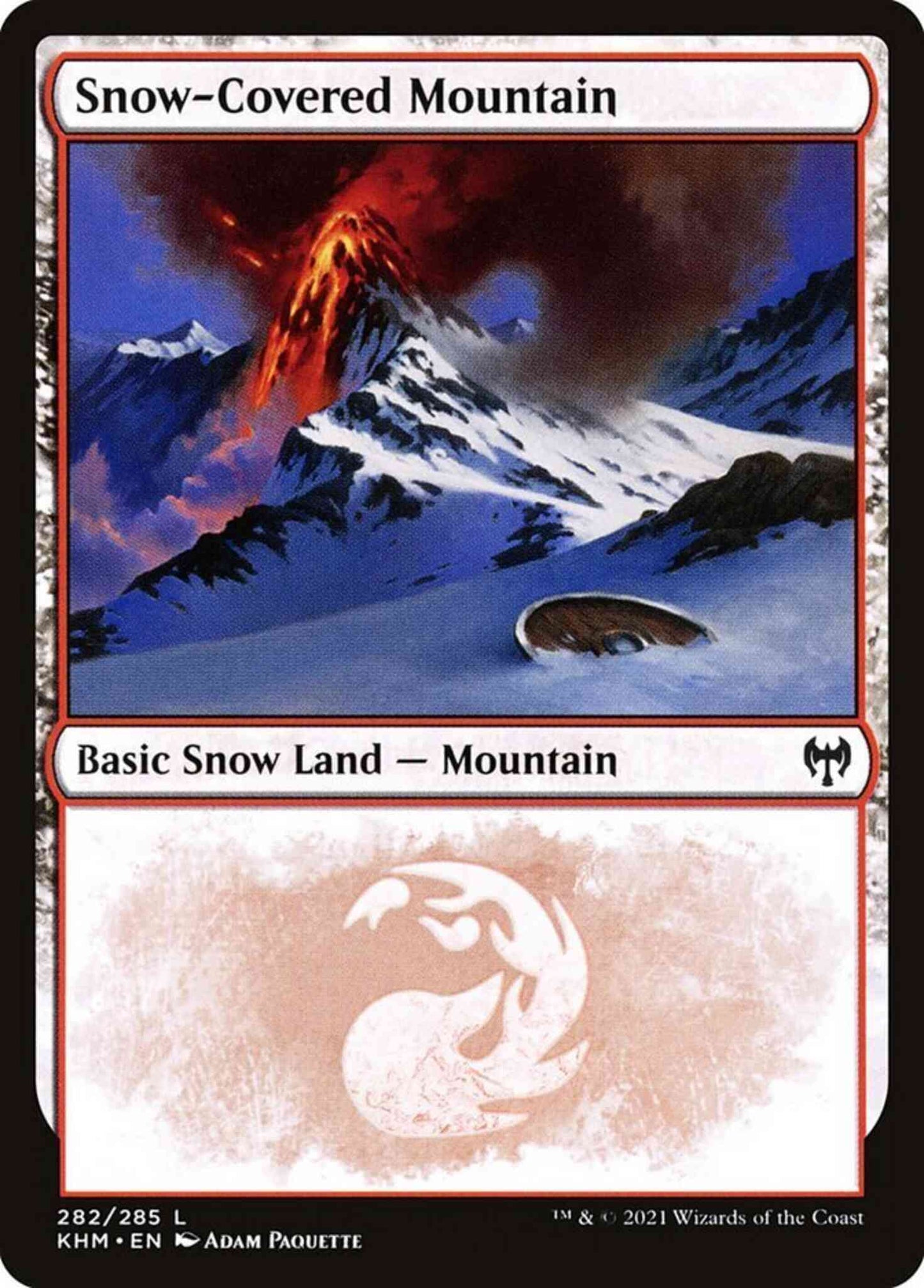 Snow-Covered Mountain [282] [Kaldheim] [Non-Foil]