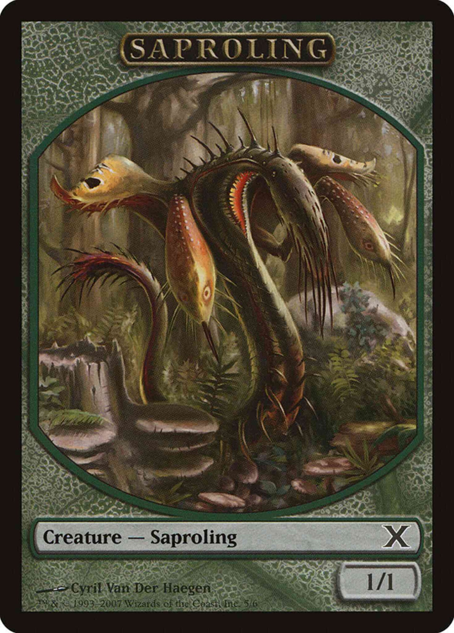 Saproling Token [05] [Tenth Edition Tokens] [Non-Foil]