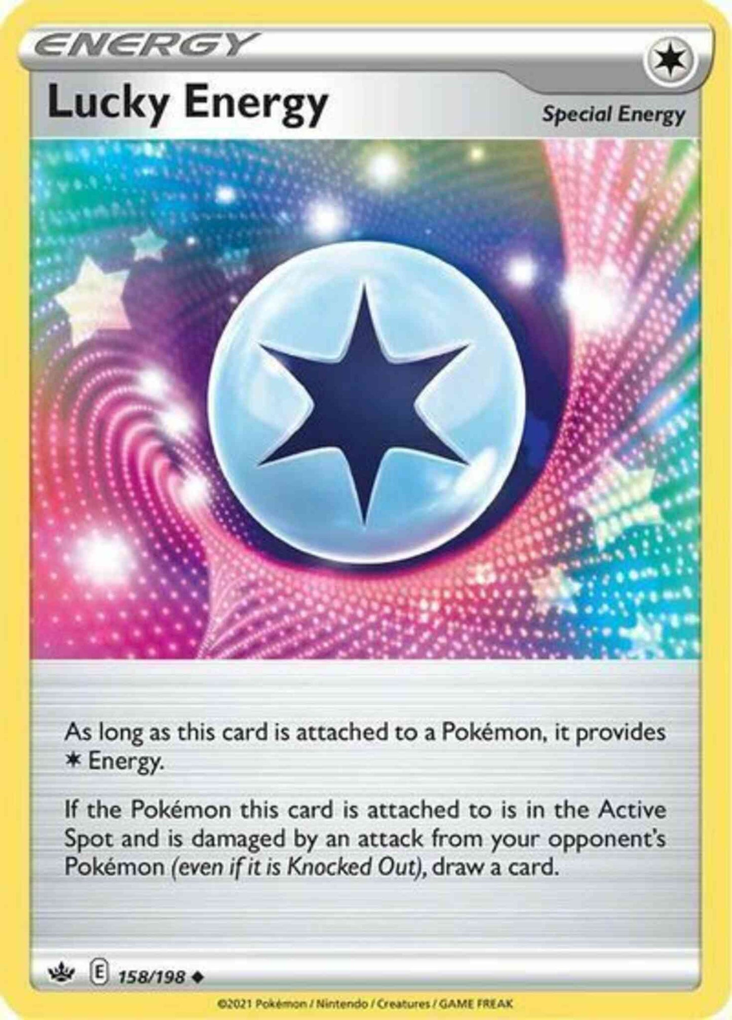 Lucky Energy - 158/198 - Uncommon [swsh6-158] [Non-Holo]