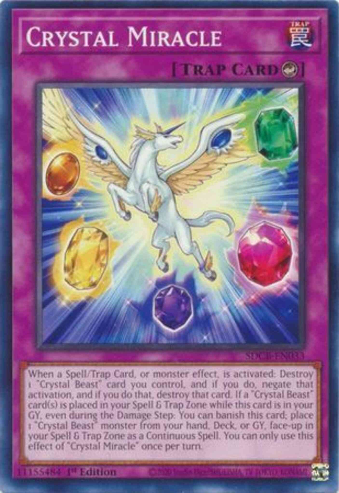Crystal Miracle - SDCB-EN033 - Common - 1st Edition