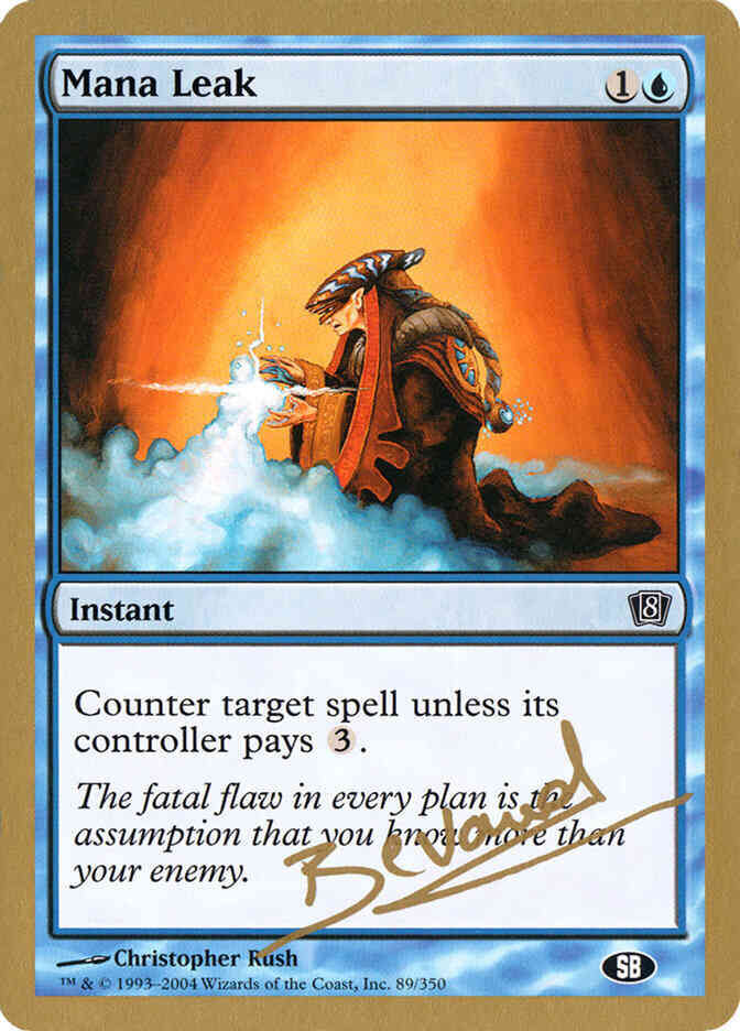 Mana Leak [mb89sb] [Manuel Bevand] [World Championship Decks 2004] [Non-Foil]