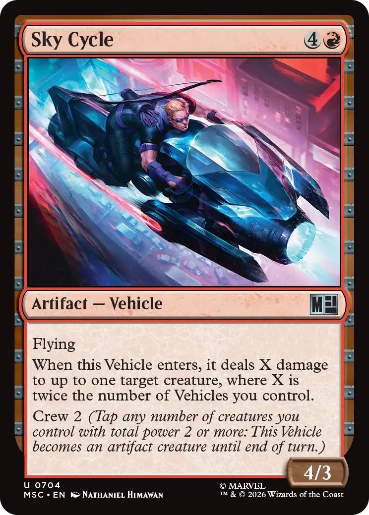 Sky Cycle [704] [Jumpstart] [Marvel Super Heroes: Commander] [Non-Foil]