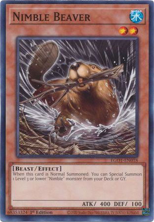 Nimble Beaver - EGO1-EN018 - Common - Unlimited