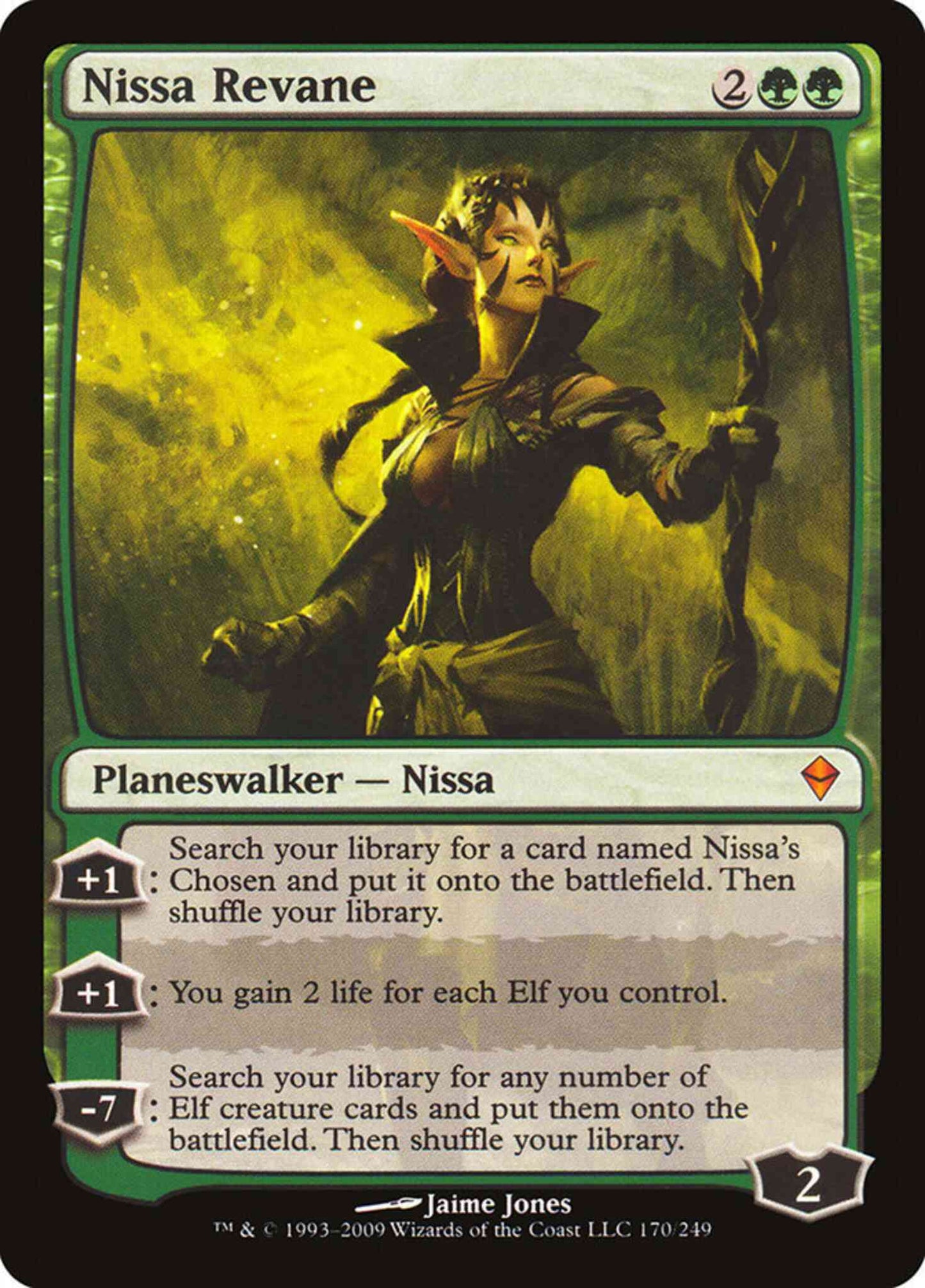 Nissa Revane [170] [Zendikar] [Non-Foil]