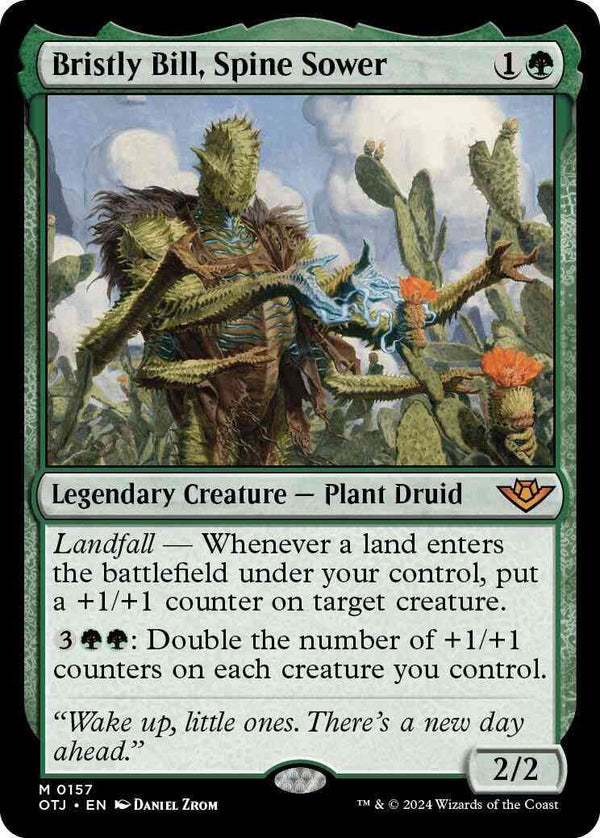 Bristly Bill, Spine Sower [157] [Outlaws of Thunder Junction] [Non-Foil]