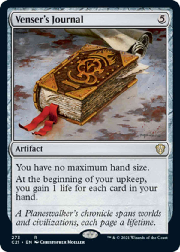 Venser's Journal [273] [Commander 2021] [Non-Foil]