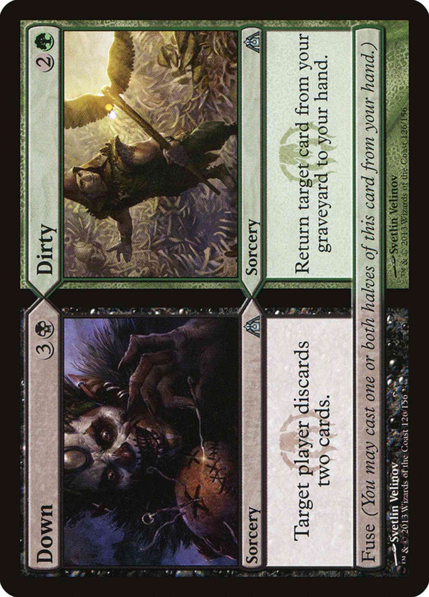 Down // Dirty [126] [Dragon's Maze] [Non-Foil]