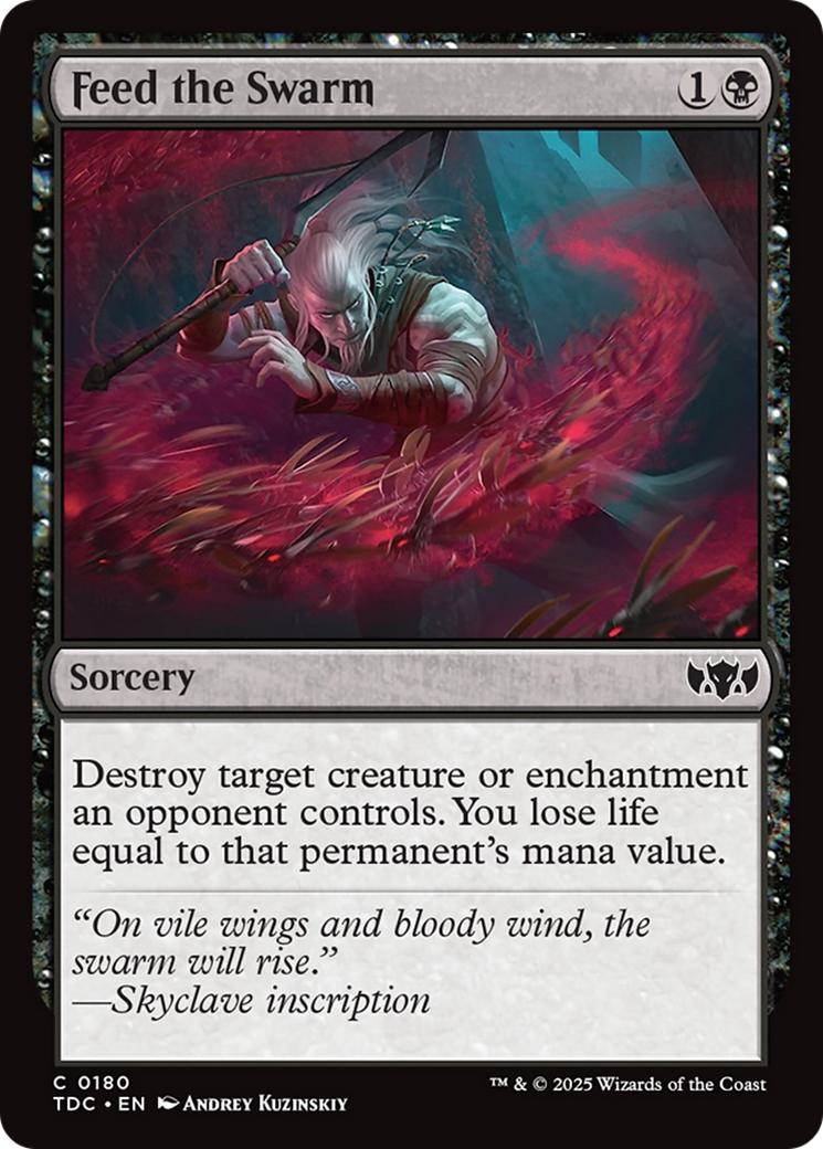 Feed the Swarm [180] [Tarkir: Dragonstorm: Commander] [Non-Foil]