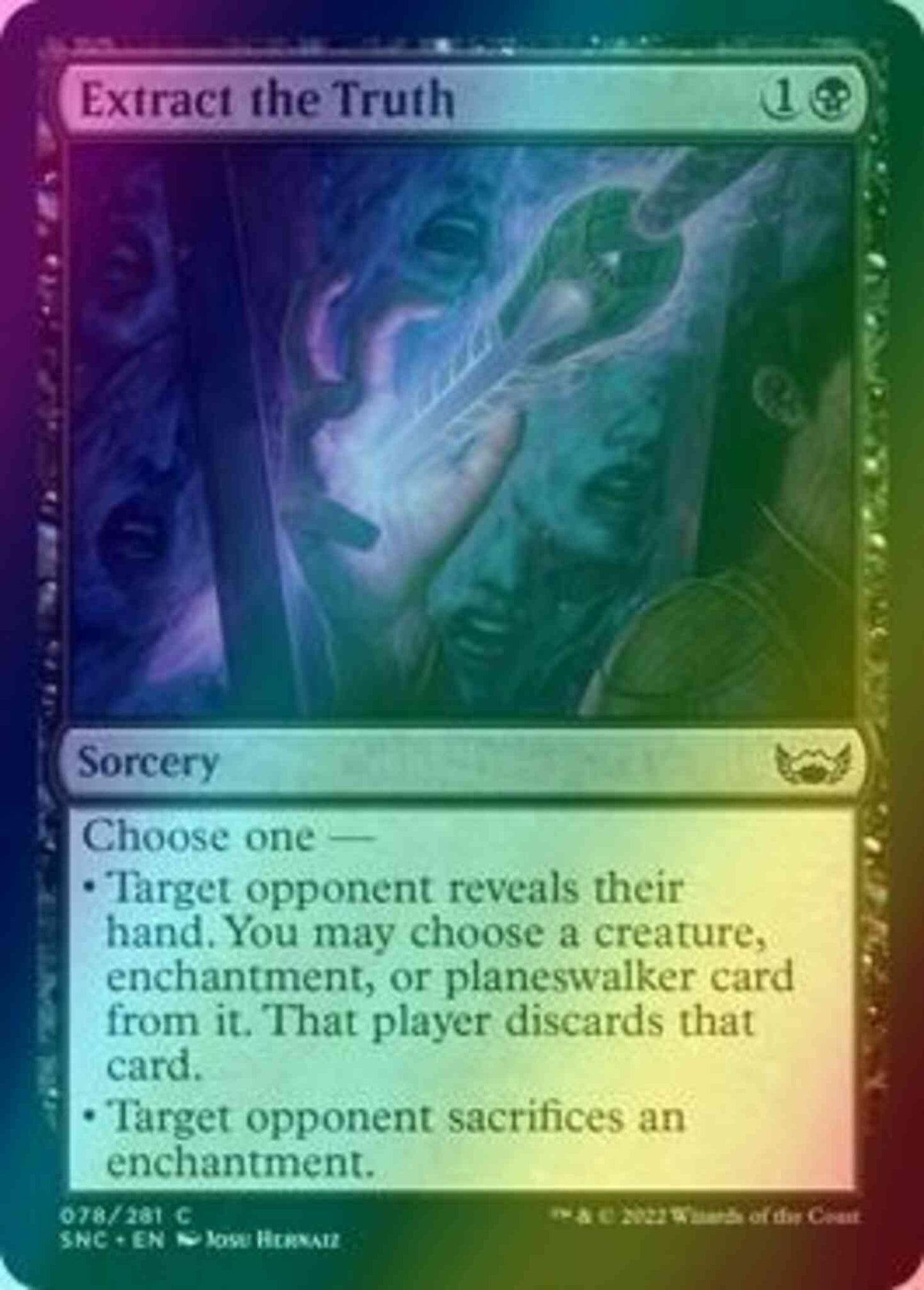 Extract the Truth [78] [Streets of New Capenna] [Foil]