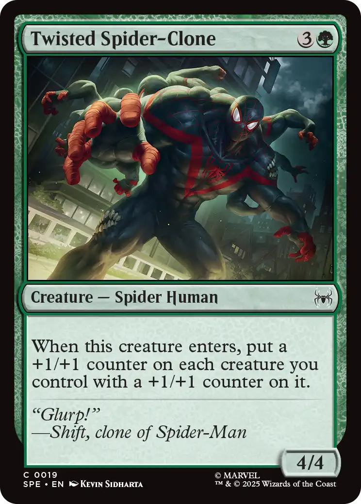 Twisted Spider-Clone [19] [Marvel's Spider-Man Eternal] [Non-Foil]