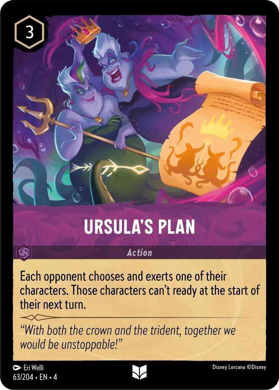 Ursula's Plan - 63/204 [Ursula's Return] [Cold Foil]