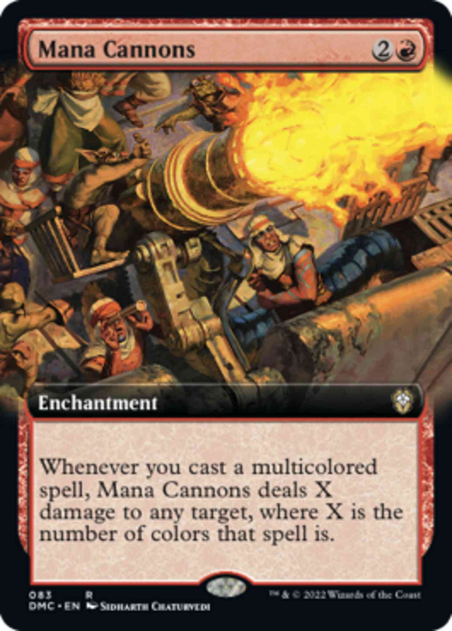Mana Cannons [83] [Extended Art] [Dominaria United: Commander] [Non-Foil]