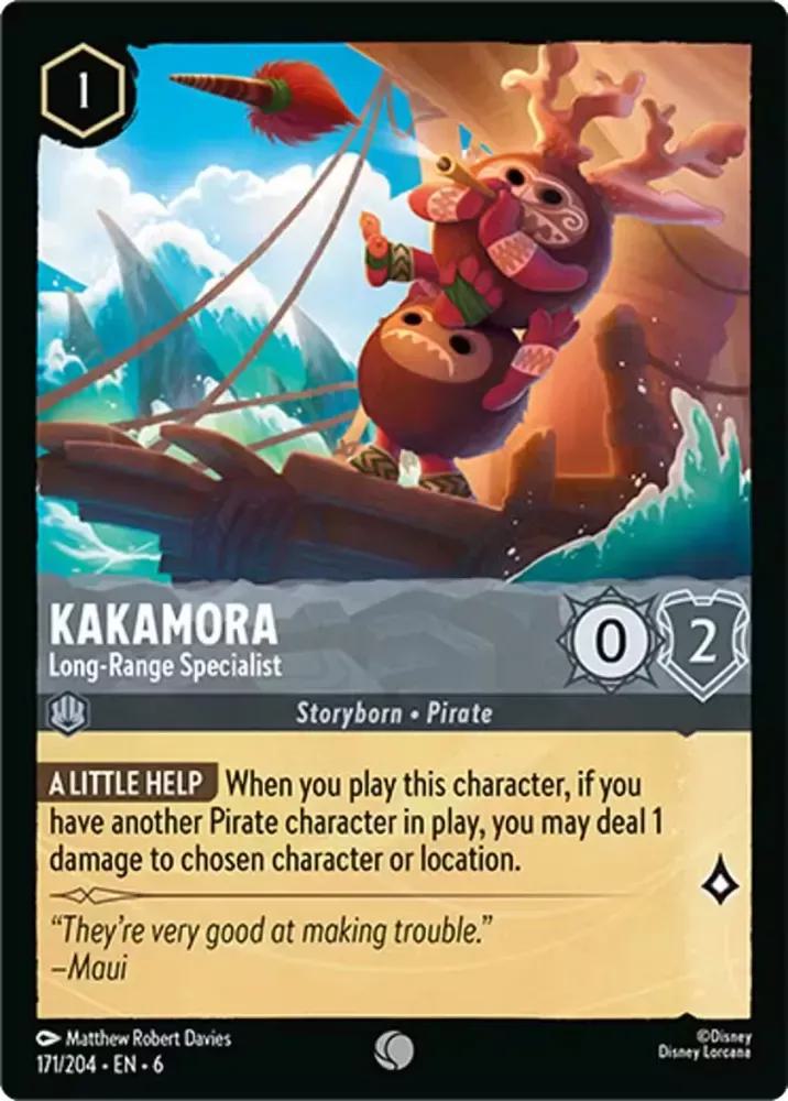 Kakamora - Long-Range Specialist - 171/204 [Azurite Sea] [Non-Foil]